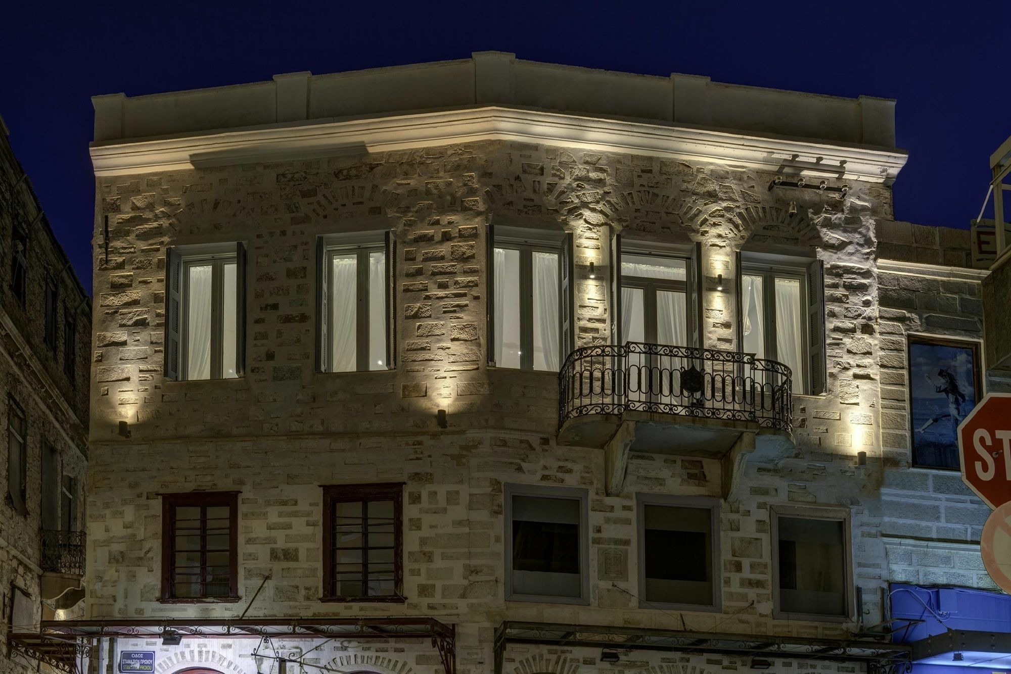 1844 Suites Syros แอร์มูโปลี ภายนอก รูปภาพ